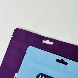 Pochette zippée autoportante personnalisée, résistante à l'humidité, avec trou euro pour trousses de premiers secours médicales - Product Image 4