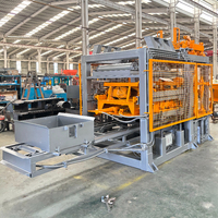 Máquina Multifuncional Qt615 para Fabricar Bloques de Ladrillo Hueco de Cemento, Máquina para Hacer Bloques de Hormigón con Materia Prima de Concreto