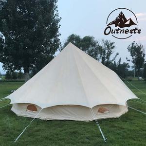 Tienda de Campaña Tipo <span class=keywords><strong>Campana</strong></span> de Lona de Algodón de 3m 4m 5m 6m con Toldo/Lona, Tienda de Campaña con Lona, <span class=keywords><strong>Techo</strong></span> Impermeable, Refugio Impermeable - Product Image 3