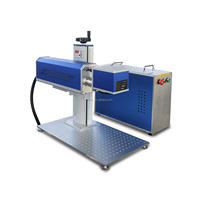 Machine de marquage laser CO2 portable de bureau 60W, refroidissement par eau 3D pour la gravure sur papier, PVC, caoutchouc, céramique et tissus