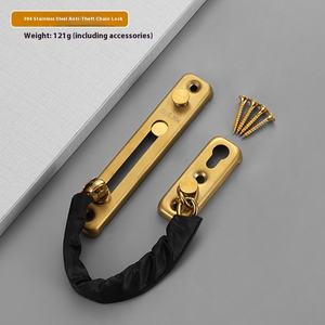 Chaîne de <span class=keywords><strong>porte</strong></span> anti-vol en acier inoxydable 304 de haute qualité chaîne de <span class=keywords><strong>porte</strong></span> <span class=keywords><strong>antivol</strong></span> de sécurité en métal Durable robuste - Product Image 6