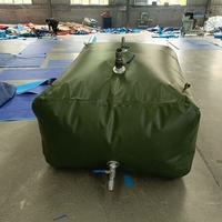 Réservoir de carburant en TPU robuste et personnalisable pour le stockage et le transport de diesel, réservoir pliable