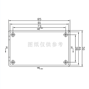 Nhà máy chuyên nghiệp các nhà sản xuất tự làm tùy chỉnh nhỏ nhỏ ABS hộp nhựa trường hợp cung cấp điện mô-đun PCB bao vây điện tử - Product Image 5