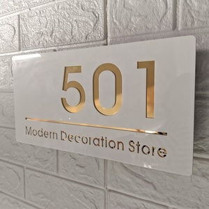 Kexian tùy chỉnh phòng khách sạn biển số ký số cửa văn phòng chữ Acrylic số đường phố dấu hiệu - Product Image 6