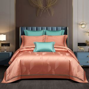 <span class=keywords><strong>Parure</strong></span> <span class=keywords><strong>de</strong></span> lit quatre pièces en coton égyptien jacquard <span class=keywords><strong>de</strong></span> haute qualité, fibres longues, 600 fils/cm², toutes saisons, avec option <span class=keywords><strong>de</strong></span> <span class=keywords><strong>parure</strong></span> sept pièces, personnalisation privée - Product Image 3