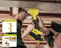 Marteau à clous sans balais au lithium 21V, vente directe usine OEM ODM, outil électrique multifonctionnel pour le travail du bois et le perçage de clous en acier