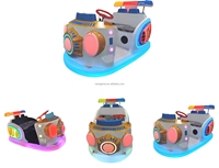Machine de jeu à bascule pour enfants, modèle « Voiture de patrouille aérienne », à monnayeur, pour parcs d'attractions