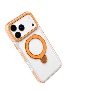 Étui de téléphone avec support en métal pour <span class=keywords><strong>Samsung</strong></span> <span class=keywords><strong>ZFold</strong></span> 6 5 4 <span class=keywords><strong>3</strong></span>, brillant, transparent, anti-jaunissement, résistant aux chocs - Product Image 1