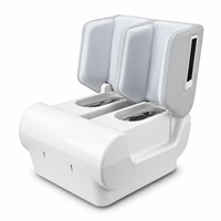 Masseur électrique pour pieds et mollets Shiatsu avec chaleur, vibrations et pétrissage profond, machine de massage des pieds pour la relaxation à domicile ou au bureau