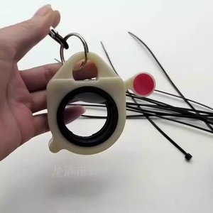 Organisateur de serre-câbles en gros, support de rangement fluorescent en plastique, portable et stable, pour porte-clés et pièces d'outils - Product Image 1