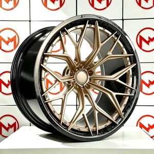 Jantes de voiture pour passagers Maxtera forgées sur mesure, style AL13 CF-R80, pour McLaren, Ferrari, Porsche, Corvette, Audi <span class=keywords><strong>RS</strong></span>, <span class=keywords><strong>BMW</strong></span> M5, M8, jantes en alliage - Product Image 2