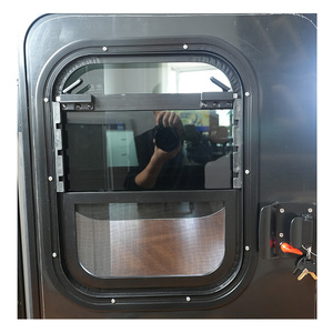 विभिन्न प्रकार के आरवी के लिए थोक अनुकूलित पेशेवर एल्यूमीनियम मिश्र धातु आंसू ड्रॉप कैपर ट्रेलर दरवाजा - Product Image 4