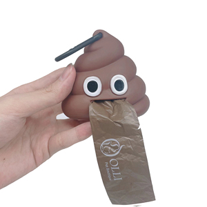Support de sacs à déjections pour chiens et chats, écologique et mignon, avec distributeur intégré, personnalisable avec logo, pour la vente en gros - Product Image 6