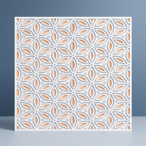Carreaux de sol en céramique numérique à effet 3D Vistaar 30x30 cm, finition mate, motifs colorés, revêtement artistique pour intérieur - Product Image 3