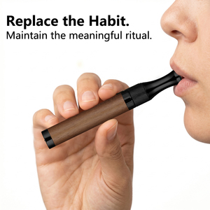 Bastón de Respiración de Madera de Nogal Zen con Rastreador de Hábitos para Calmar el Nervio Vago y Proporcionar Alivio Diario del Estrés para Ejecutivos - Product Image 3