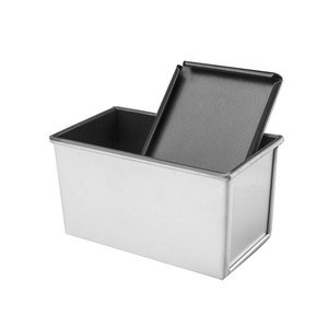 Hochwertige Rechteckige Brot- und Kuchenbackformen Direkt vom Hersteller Metall-Küchenutensilien - Product Image 3