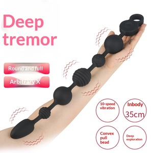 Anal Zevk İçin Büyük Boy Erkek Yetişkin Oyuncakları Titreşimli Popo Fişi - Product Image 1