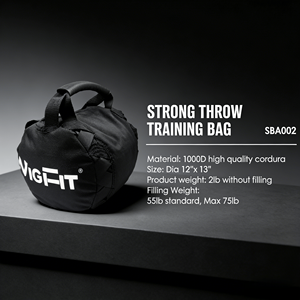 Sac <span class=keywords><strong>de</strong></span> sable lesté robuste 55-75 lb pour entraînement <span class=keywords><strong>de</strong></span> fitness et exercices <span class=keywords><strong>de</strong></span> levage lourd - Product Image 2