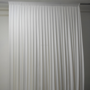 Bán chạy nhất 190G chất lượng cao gấp đôi nếp gấp Spandex rèm cửa, tuyệt vời draping và độ đàn hồi, cho trang trí tiệc cưới - Product Image 3