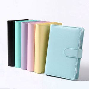 Hot-Selling A6 Aron Mini Cute Personalized Notebook <b>Planner</b> A5 Loose-Leaf <b>Journal</b> Hardcover Styler Leather Cover Perfect Gift - Product Image 2