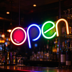 Individuelle LED-Hintergrundbeleuchtete Buchstaben-Schilder Personalisierte Leuchtbuchstaben für Büro, Geschäfte, Events Homekit/<span class=keywords><strong>Alexa</strong></span>-kompatibel - Product Image 5