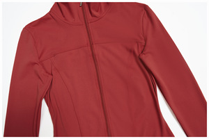 <strong>Black</strong> Zip up Thumbholes <strong>Crop</strong> Lightweight Two Piece Yoga Pants Set Top Jacket and Pants Set Women Yoga <strong>Leggings</strong> and Jacket Women - Product Image 5