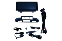Reproductor Multimedia para Auto con Pantalla Táctil de 10.25 Pulgadas Compatible con BMW X5 F15 X6 F16 2014-2018 Instalación No Destructiva