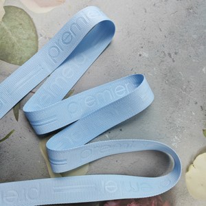Sangle en tissu non élastique en Spandex/Nylon avec logo personnalisé imprimé pour sacs, chaussures, vêtements et accessoires de lingerie, ceintures et sangles. - Product Image 1