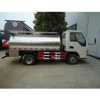 3000l मिनी दूध ट्रक, बिक्री के लिए दूध टैंकर ट्रक