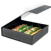 Boîte à emporter Sushi personnalisée de haute qualité Boîtes à gâteaux en carton Kraft Boîtes à gâteaux Portable Food Mailer Tiroir Boîtes à cupcakes OEM Carré Accepté