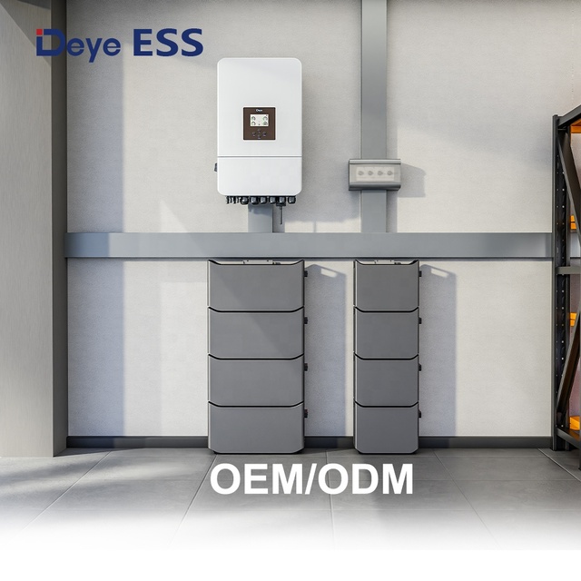 Deye ESS WD-G12100&G12200 100Ah 200Ah Solar Lifepo4 Lithium Ion Batteries Cell Storage Pack