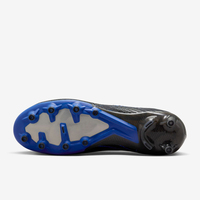 Chaussures de football unisexes à tige basse en tricot, noires et bleues, avec crampons Speed, pour matchs de football professionnels, toutes saisons, couleurs personnalisables