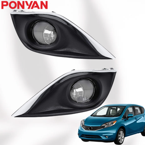 Accesorios de coche, lámpara de conducción, luz antiniebla, faro Led para Nissan Sunny Versa Almera 2014 2015 2016-<span class=keywords><strong>0N</strong></span> 55W12V PONYAN impermeable - Product Image 1