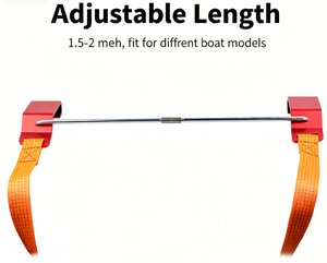 Soporte Portátil para Motor Fuera de Borda Bombardier con Gancho Protector de Pistón para Embarcaciones Kawasaki y <span class=keywords><strong>Yamaha</strong></span> - Product Image 1