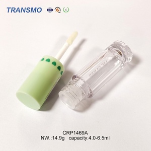 Custom Clear Plastic Lip Gloss Tubes Big Wand Cute Custom Label Empty Cosmetic Containers for Blush Wholesale Cosmetic Packaging - Product Image 5