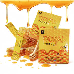 Mezcla de miel y jalea real rica en aminoácidos y vitaminas para el apoyo de la salud reproductiva masculina - Product Image 1