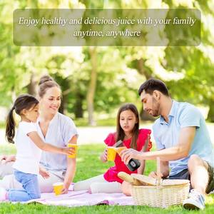 Ofertas al por Mayor: Mini Licuadora Portátil Recargable de Alta Potencia, Vaso Mezclador Inteligente para Frutas y Deportes - Product Image 5