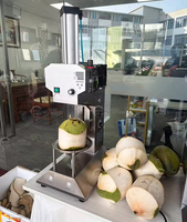 Automatische Groene Kokosnoot Schilmachine Commerciële Kokosnoot Onthusking Machine Groene Kokosnoot Dunschiller