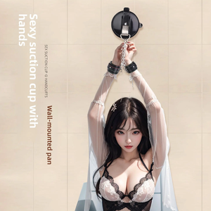 Hot Selling SM Produkte Beliebte Handschellen Armband Badezimmer Bondage Gear Sexspielzeug für sinnliche Erfahrung mit Absaugung - Product Image 2