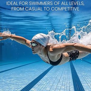Gafas de Natación para Adultos de Alta Definición con Protección UV, Lentes de Nado Impermeables Antivaho de Silicona - Product Image 3