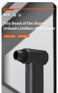 New 110000RPM Mini Fan <strong>Electric</strong> Hair Dryer 4 Speed Adjustable Brushless Motor Fast Charging Portable Fan <strong>PC</strong> Cleaner Air <strong>Duster</strong> - Product Image 6