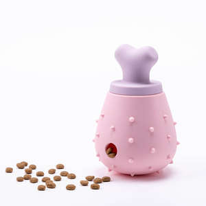 Juguetes Masticables para Perros de Silicona Duradera, Multifuncionales, para Limpieza Dental, con Diseño Divertido de Pata de Pollo, Ecológicos y que Evitan el Desperdicio de Alimentos - Product Image 2