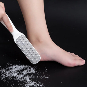 Wholesale <b>Tools</b> Heel Scratcher Files Artifact Exfoliating Calluses Brush Stainless Steel Foot <b>Sharpening</b> Double-sided - Product Image 1