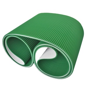 Bande transporteuse de matériau personnalisé Bande transporteuse à motif antidérapant en <span class=keywords><strong>PVC</strong></span> blanc - Product Image 2