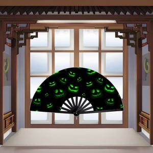 Abanico de bambú de una mano con diseño impreso estilo musical y pintura de ángel, ideal para fiestas, decoración de fiestas, recuerdo o artesanía. - Product Image 3