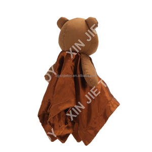 Serviette apaisante en coton PP pour ours en peluche, <span class=keywords><strong>couverture</strong></span> réconfortante personnalisable en peluche brodée avec services OEM ODM - Product Image 5