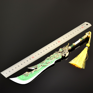Accesorios <span class=keywords><strong>de</strong></span> juego Naraka Blade Point Cosplay espadas Real acero Metal arma artesanías Decoración <span class=keywords><strong>de</strong></span> mesa seguridad espada <span class=keywords><strong>de</strong></span> juguete sin cortar - Product Image 4