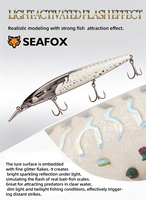 Leurre de pêche coulant pour eau salée, type Minnow, 135mm 27g, Jerkbait en plastique ABS pour la pêche en profondeur