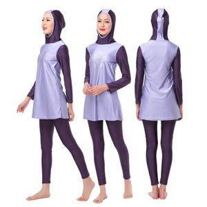 Costume <span class=keywords><strong>da</strong></span> bagno musulmano personalizzato a maniche lunghe costume <span class=keywords><strong>da</strong></span> bagno sportivo con abito <span class=keywords><strong>da</strong></span> bagno musulmano costume <span class=keywords><strong>da</strong></span> bagno donna - Product Image 2