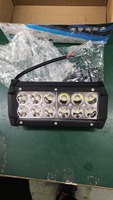 Liwiny Nueva Barra de Luz LED de 7 Pulgadas para Parachoques de Auto, 10-30V, 36W, Haz de Luz Amplio, Todoterreno 4x4